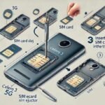 How To Insert Sim Card On A Celero3 5g Phone